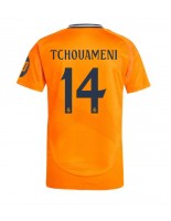 Real Madrid Aurelien Tchouameni #14 Bortedrakt 2024-25 Korte ermer